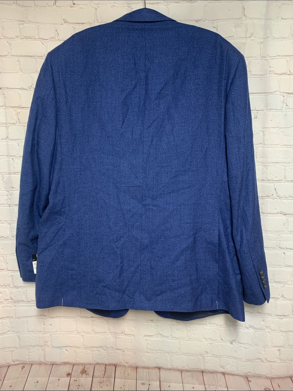 NEW Jos. A. Bank Blue Executive Sport Coat Linen Wool Blend Size 50 L - Picture 5 of 6